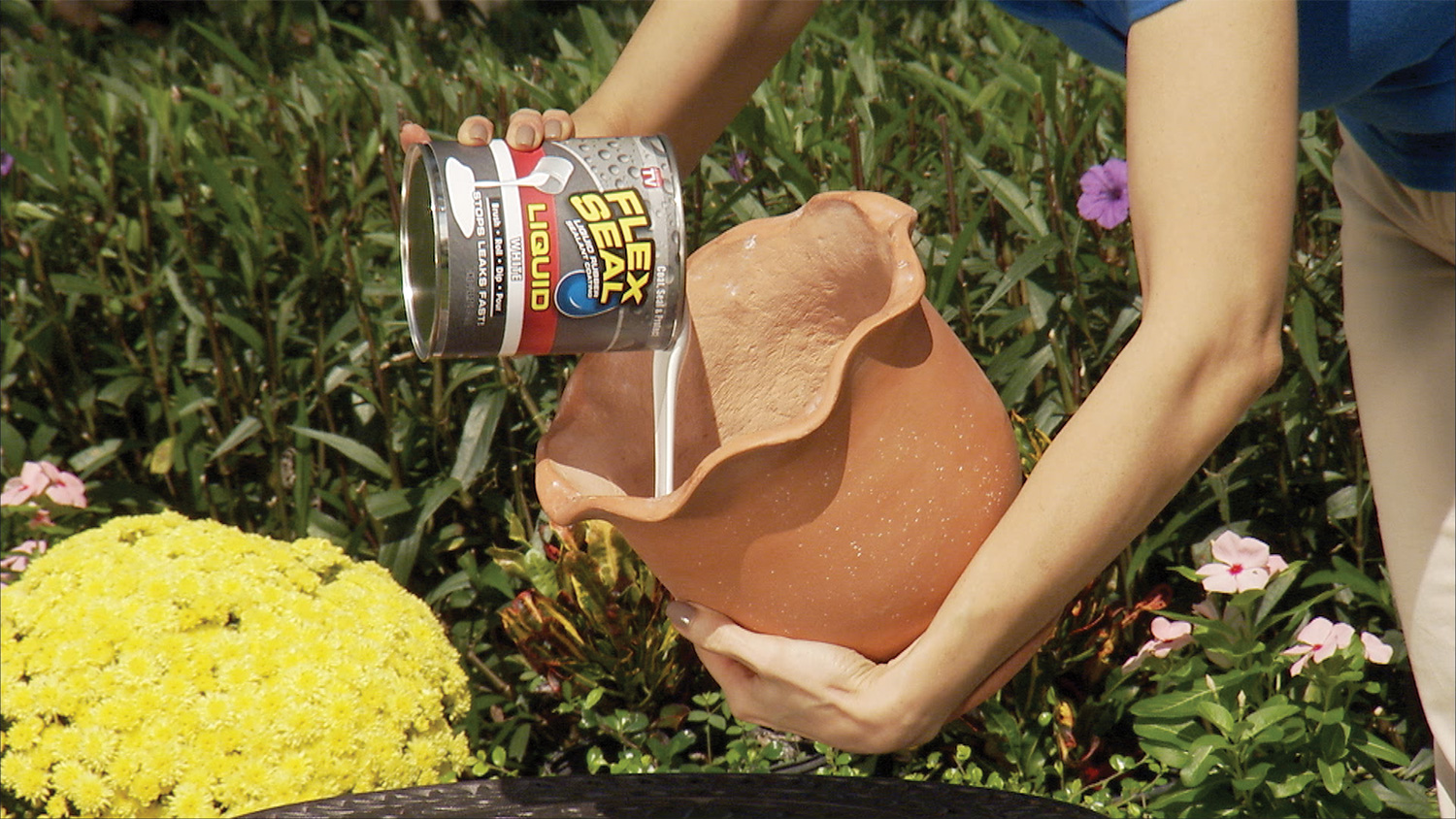 FLEX SEAL LIQUID PINTURA IMPERMEABLE SELLADOR SÚPER RESISTENTE BLANCO - 2