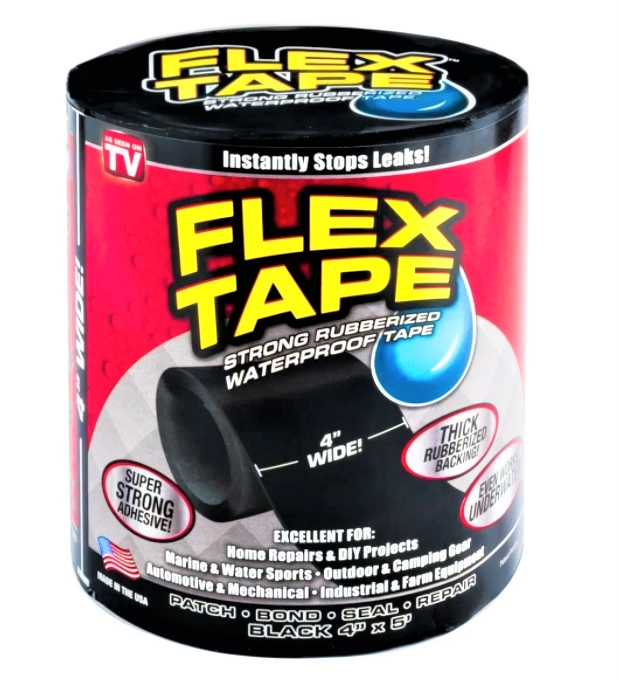 CINTA FLEX TAPE NEGRO ORIGINAL - 1