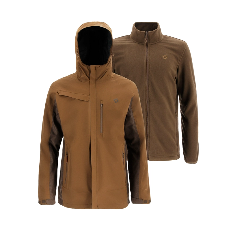 PARKA 3 EN 1 TERRANOVA HOMBRE DOITE MOSTAZA - 1