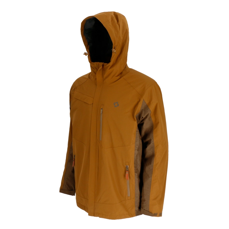 PARKA 3 EN 1 TERRANOVA HOMBRE DOITE MOSTAZA - 3