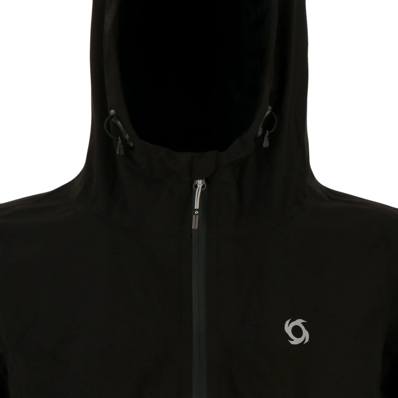 CORTAVIENTO MUJER DOITE IMPERMEABLE LIVEN NEGRO - 4