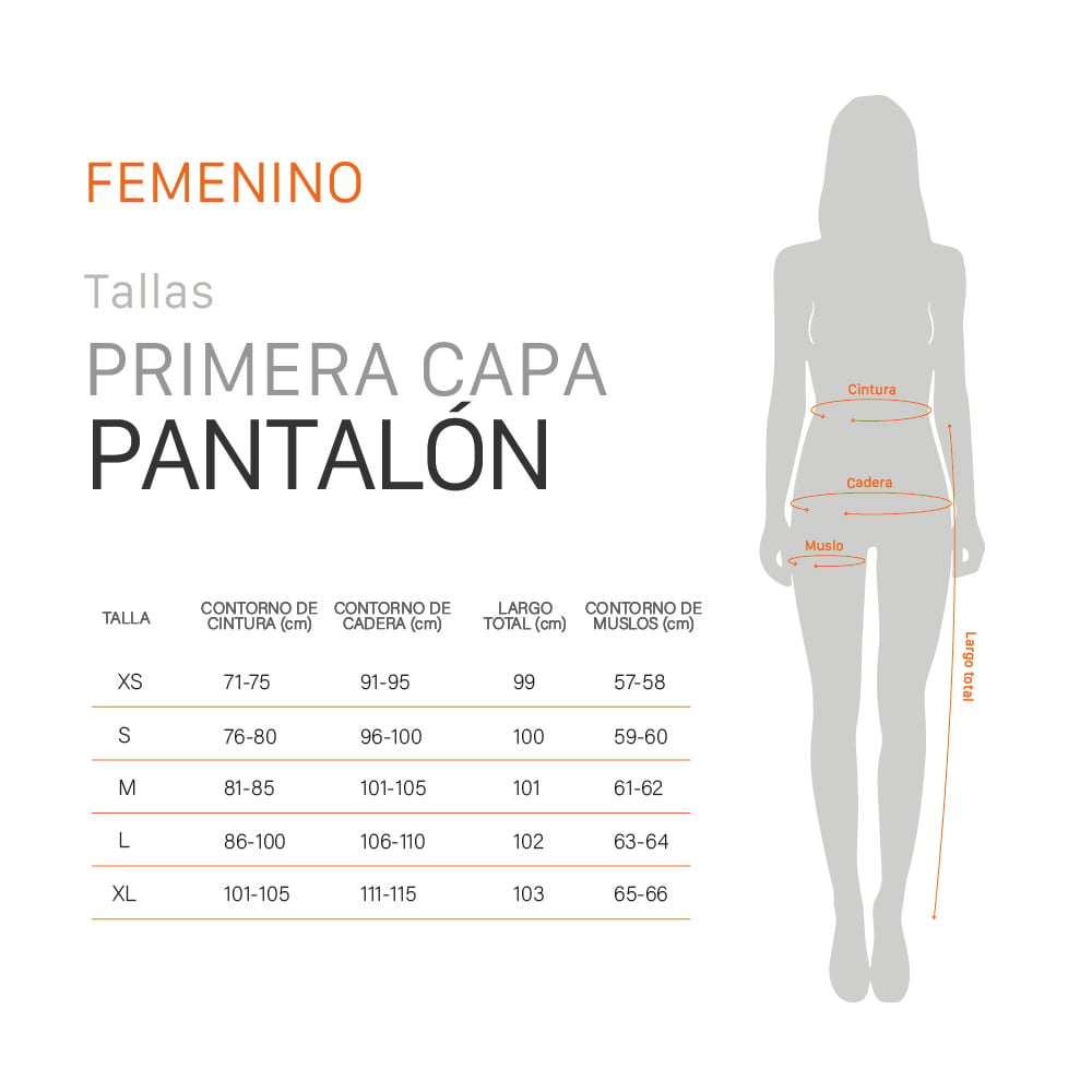 PANTALON PRIMERA CAPA MUJER ASCENDOR GRIS DOITE - 7