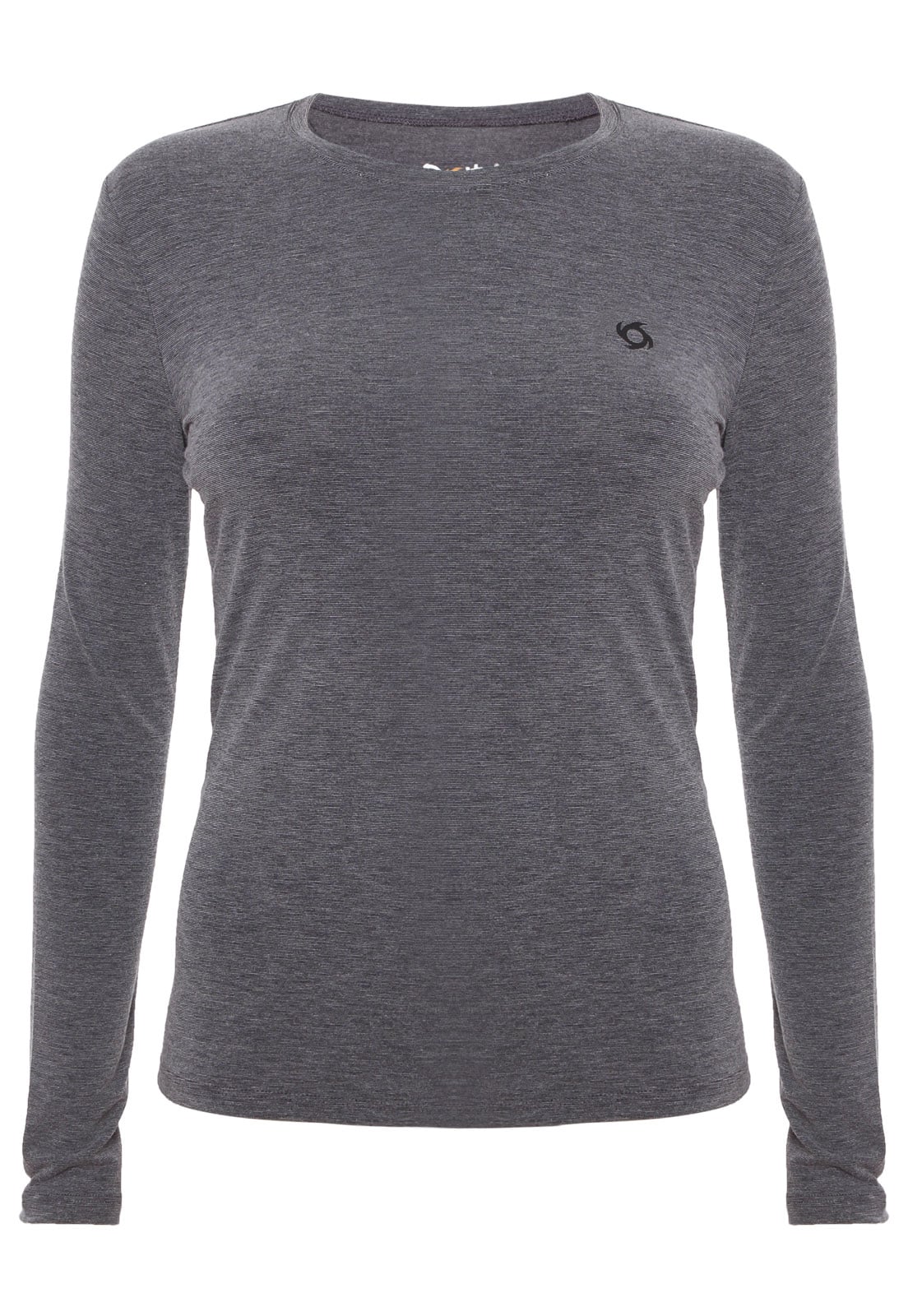 CAMISETA PRIMERA CAPA THERMOACTIVE MUJER GRIS OSCURO DOITE - 1