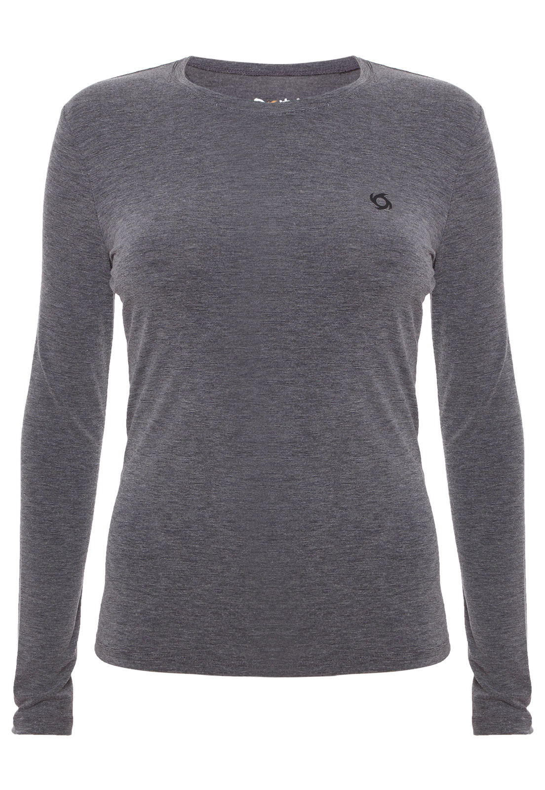CAMISETA PRIMERA CAPA THERMOACTIVE MUJER GRIS OSCURO DOITE - 1