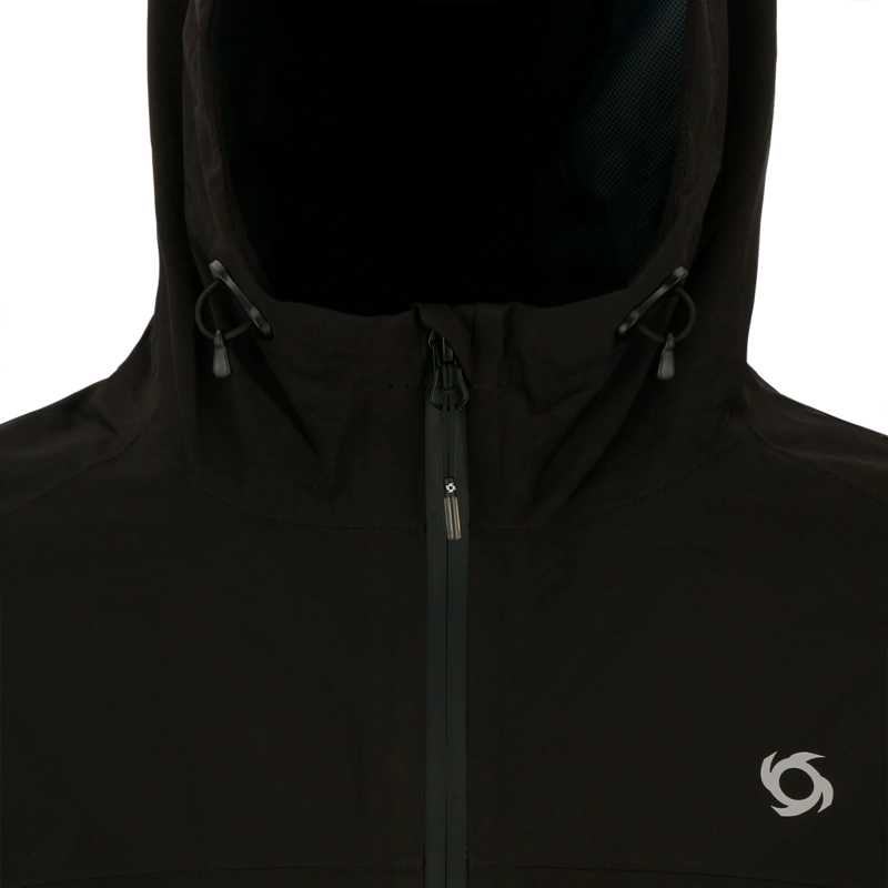 CORTAVIENTO IMPERMEABLE LIVEN NEGRO HOMBRE DOITE - 4