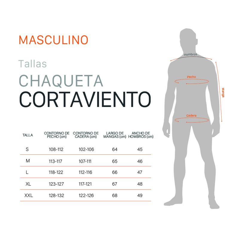 CORTAVIENTO IMPERMEABLE LIVEN NEGRO HOMBRE DOITE - 6