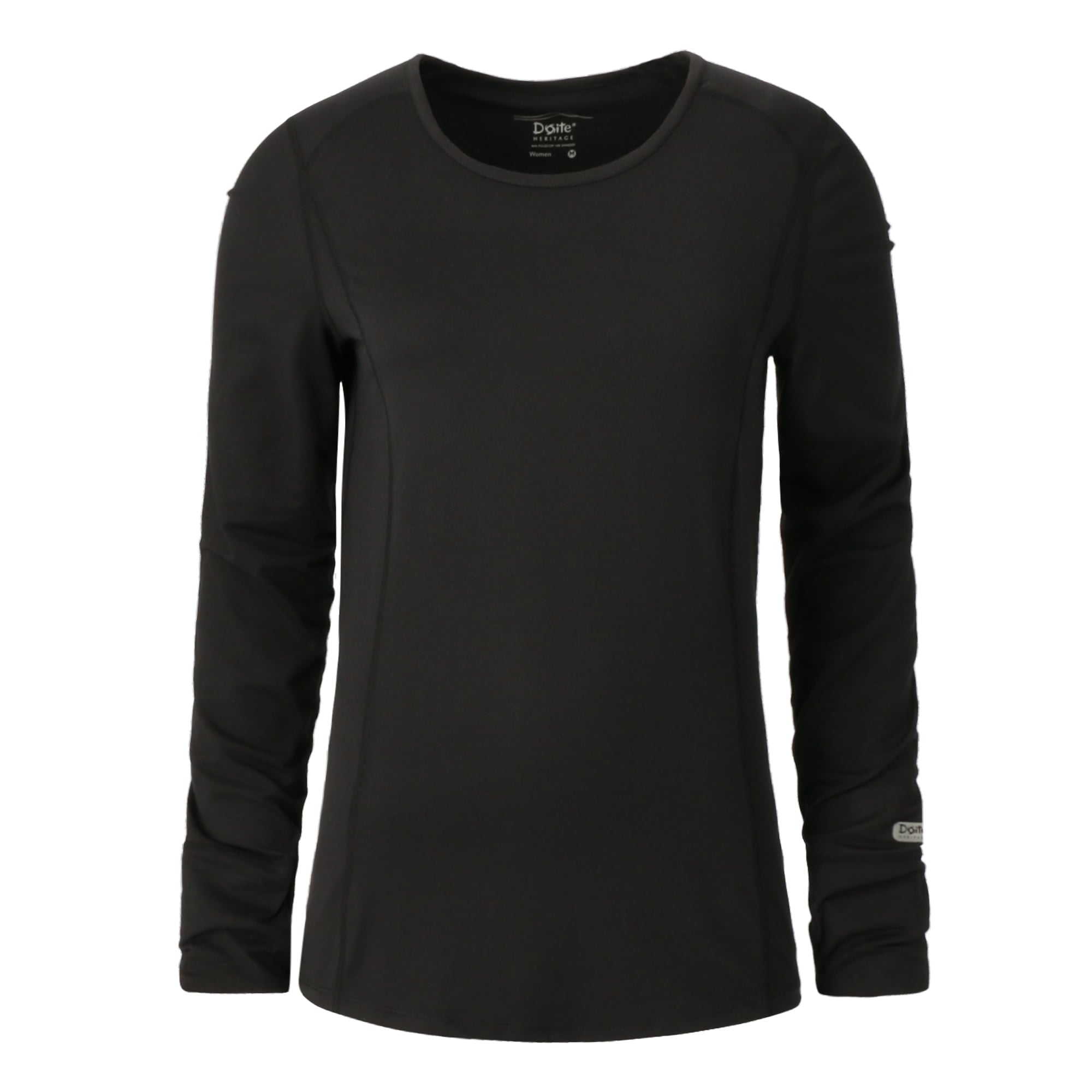CAMISETA PRIMERA CAPA MUJER CIARA NEGRO DOITE - 1