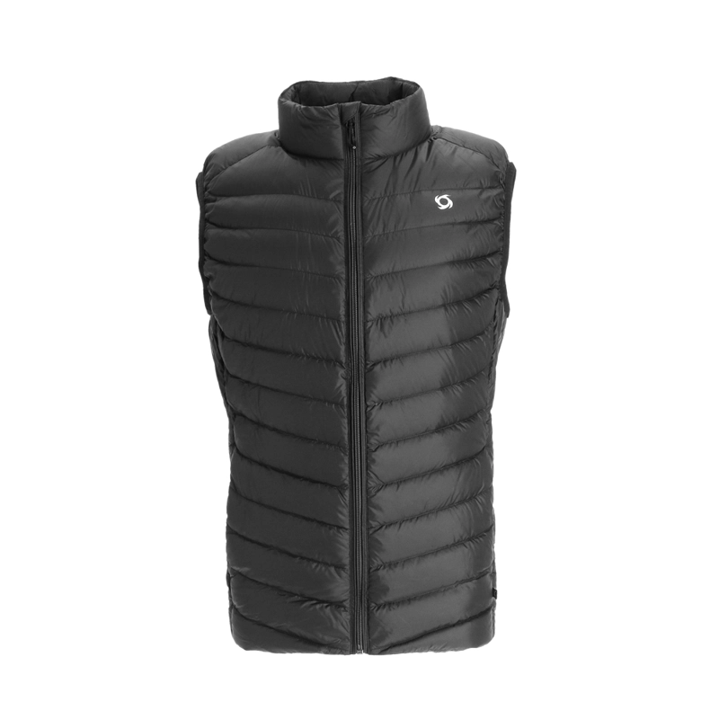 PARKA PLUMA SIN MANGAS HERON HOMBRE DOITE NEGRO - 1