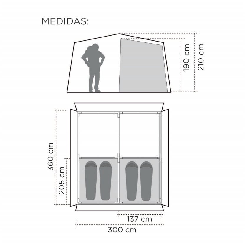 CARPA ALTAVISTA 4 PERSONAS DOITE - 7