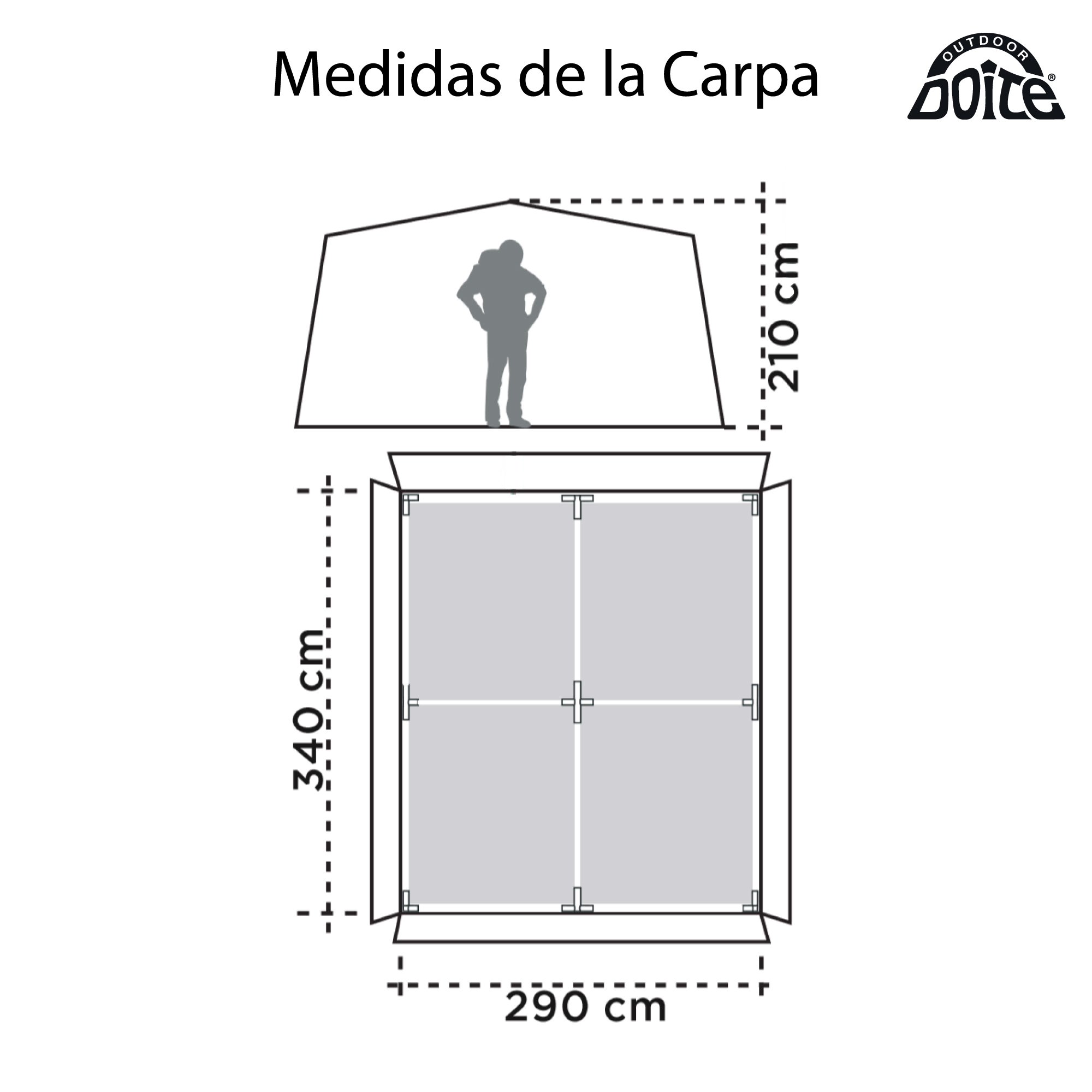 COMEDOR DOITE PARA 10 PERSONAS FIESTA - 6