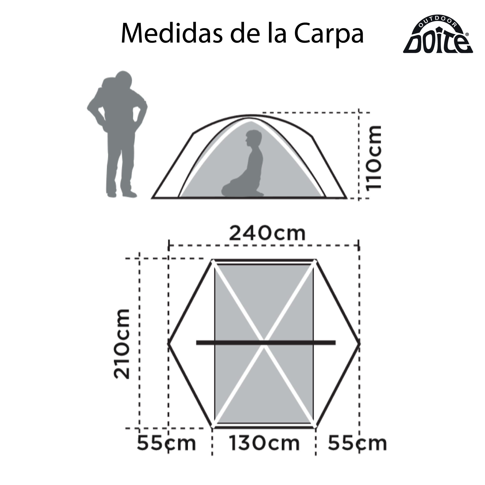 CARPA DOITE PARA 2 PERSONAS PRO TEIDE - 8