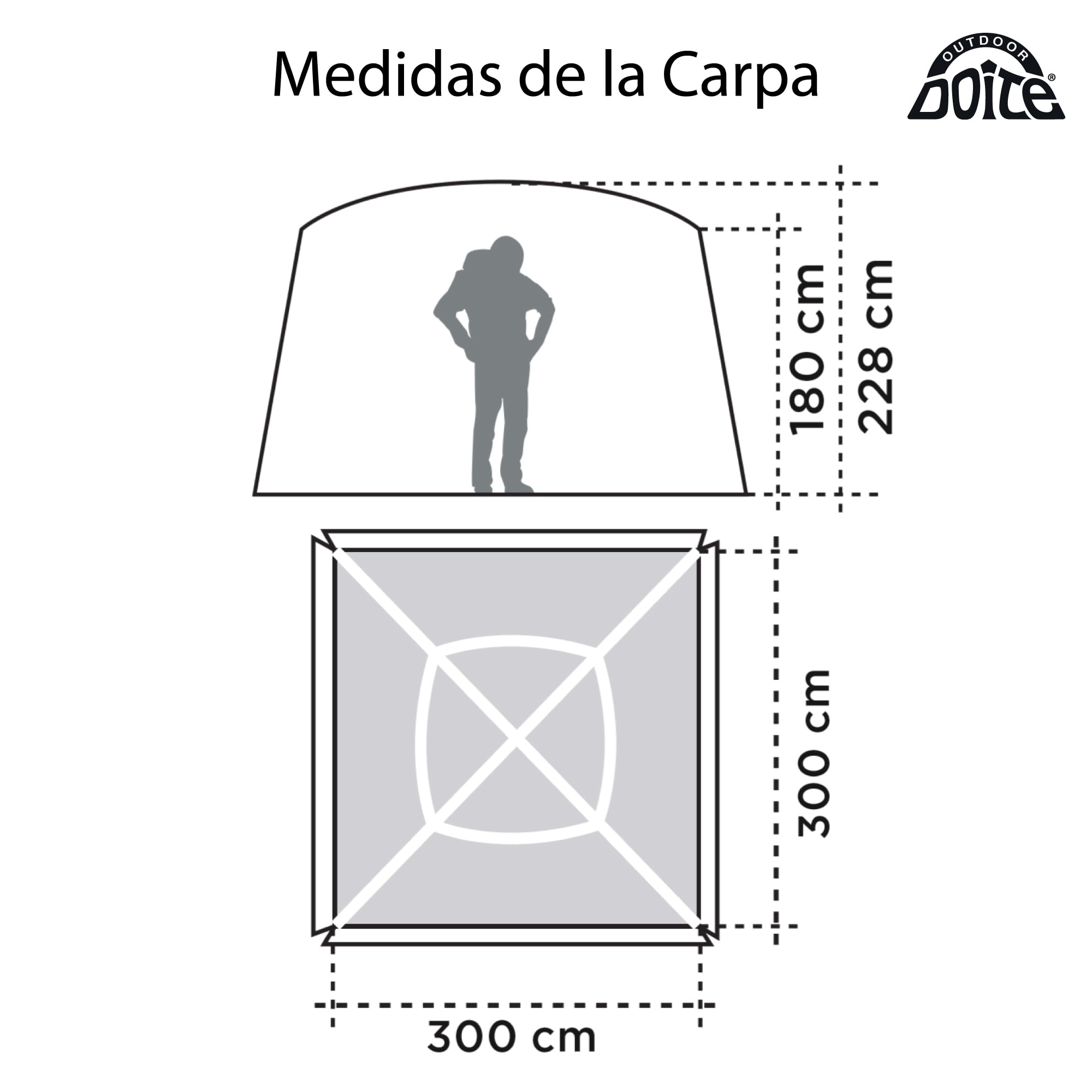 COMEDOR DOITE PARA 6 PERSONAS SUIZA 3X3MT. - 4