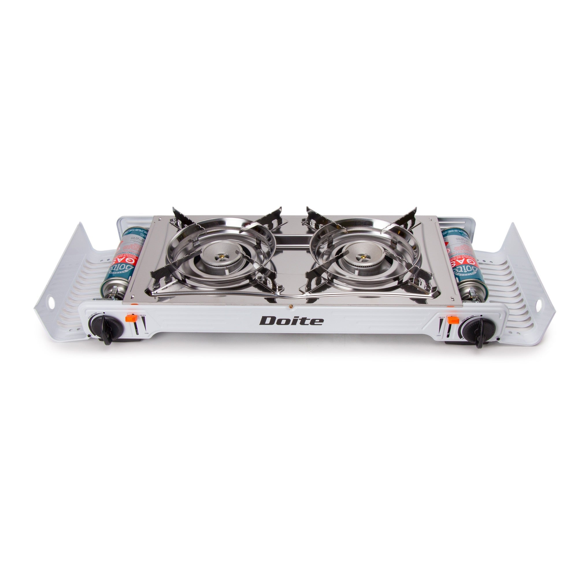 COCINILLA DOITE ACERO SOBREMESA DUO PLUS BLANCO - 1