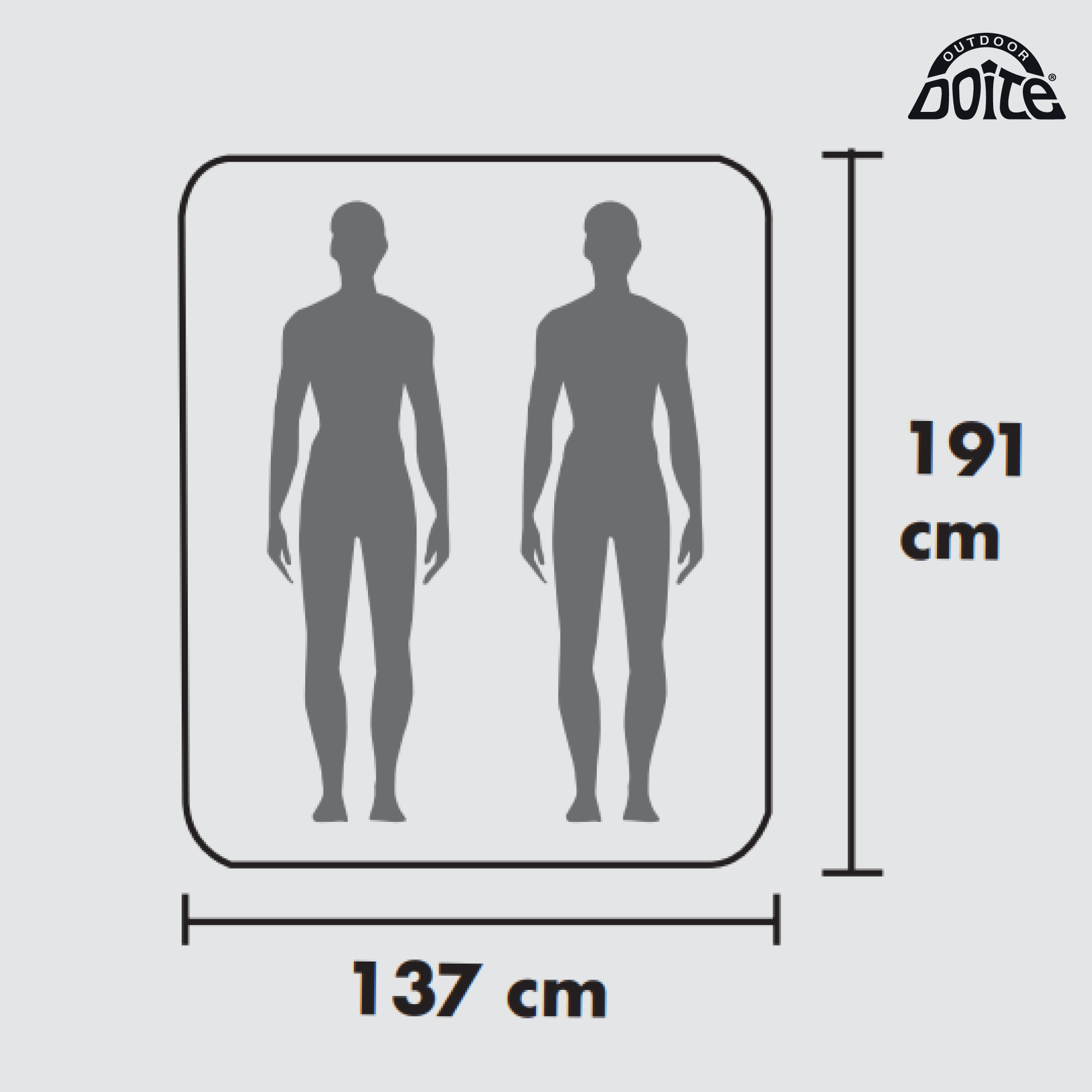 COLCHÓN INFLABLE DOITE 27 CM X 8 CM ALICANTE DOBLE CELESTE - 3