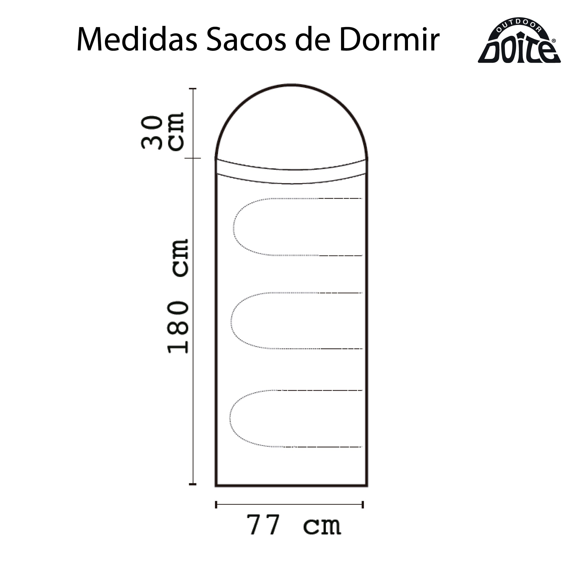 SACO DE DORMIR DOITE TEMPO PLUS PETROLEO - 3