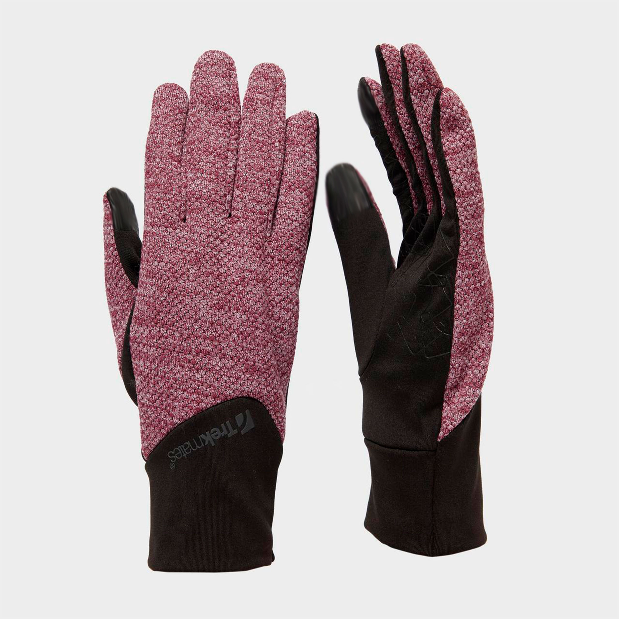 GUANTES HARLAND UNISEX AUBERGINE DOITE - 1