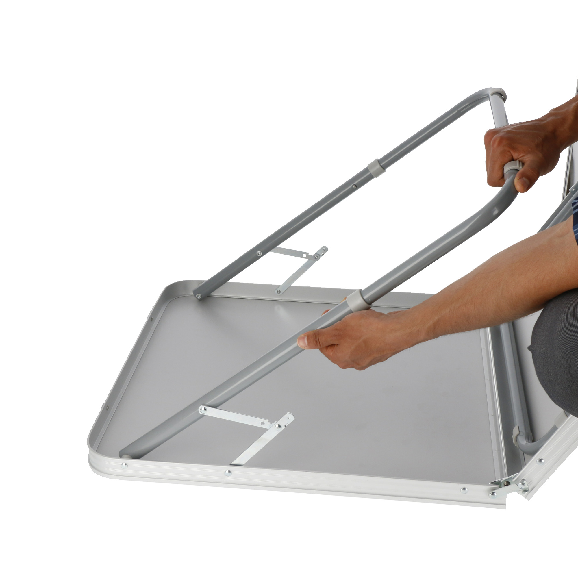 MESA FANCY DOITE ALUMINIO GRIS - 7
