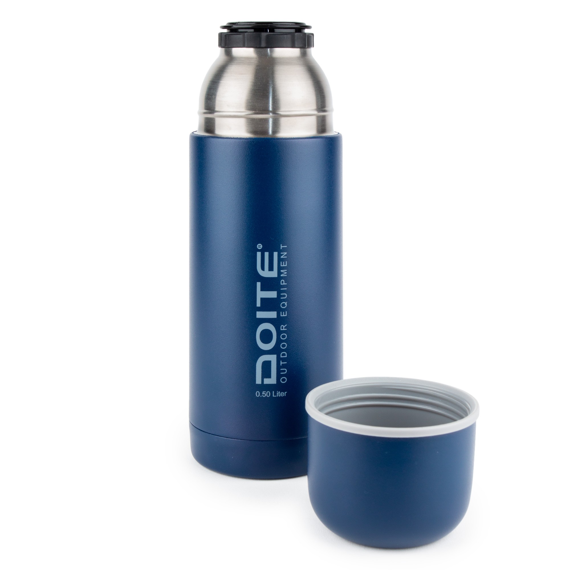 TERMO MAX ONE TOUCH 500 ML GRIS DOITE - 2