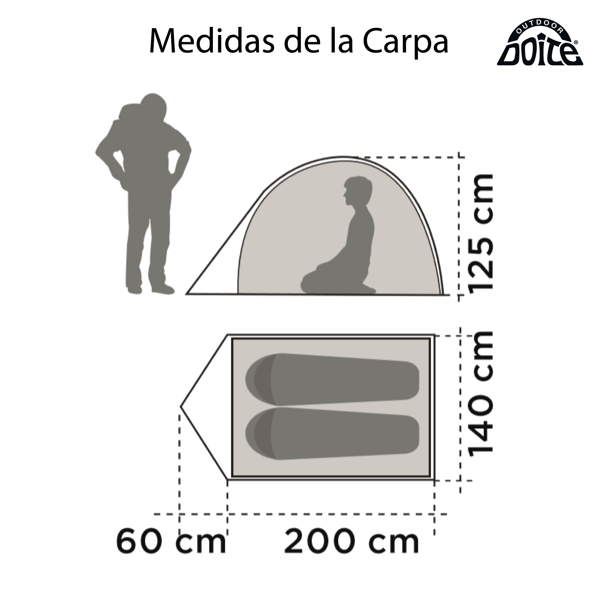CARPA DOITE PARA 2 PERSONAS ZANDER - 6
