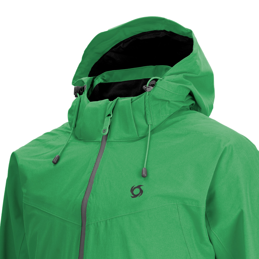 CORTAVIENTO IMPERMEABLE STORM HOMBRE VERDE DOITE - 4