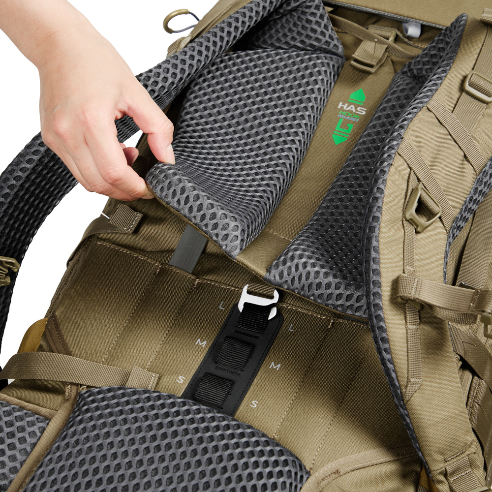 MOCHILA EXPANDIBLE ATACAMA MILITARY 60-100 LITROS DOITE - 9