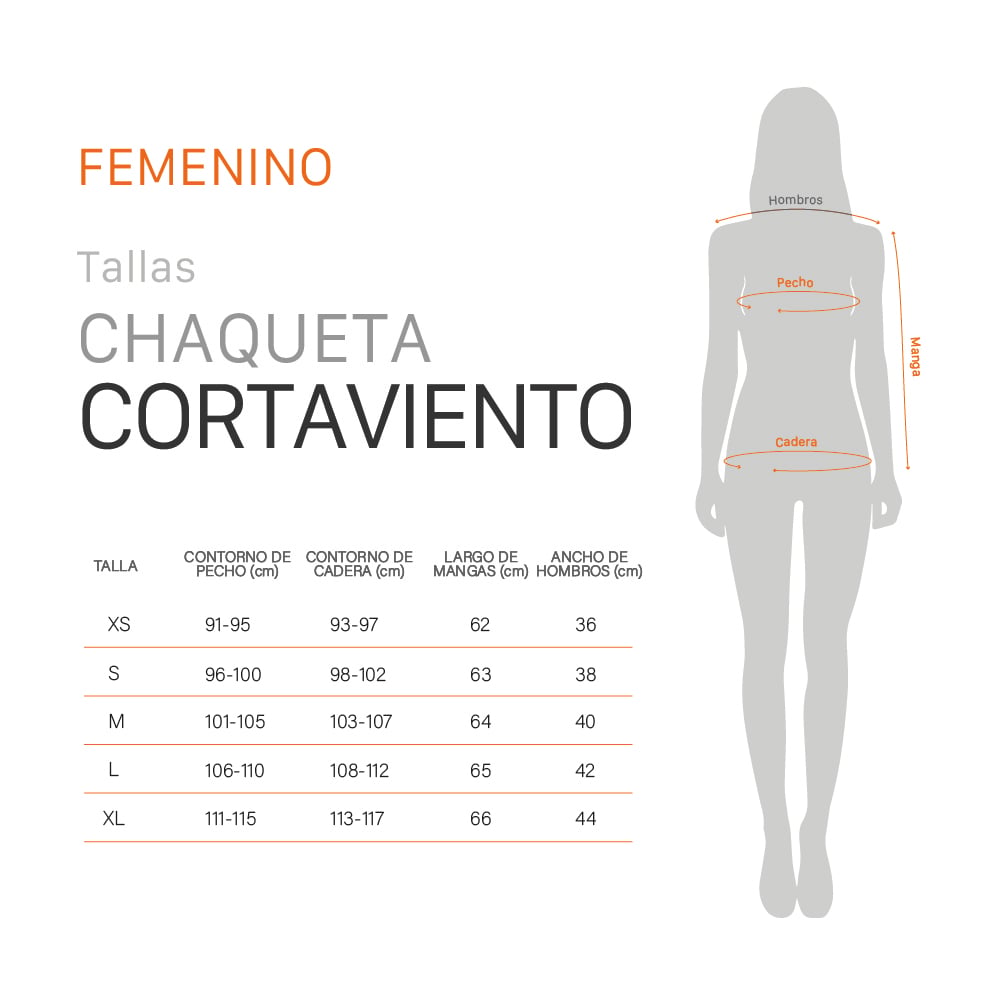 CORTAVIENTO IMPERMEABLE STORM NEGRO MUJER DOITE - 7