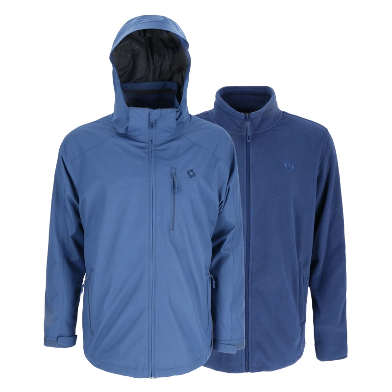 PARKA 3 EN 1 PARBAT HOMBRE DOITE AZUL MARINO - 1