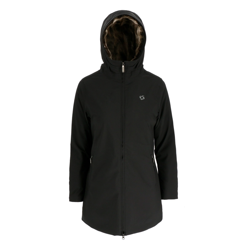 PARKA PLUMA AUSTRALIS MUJER DOITE NEGRO - 1