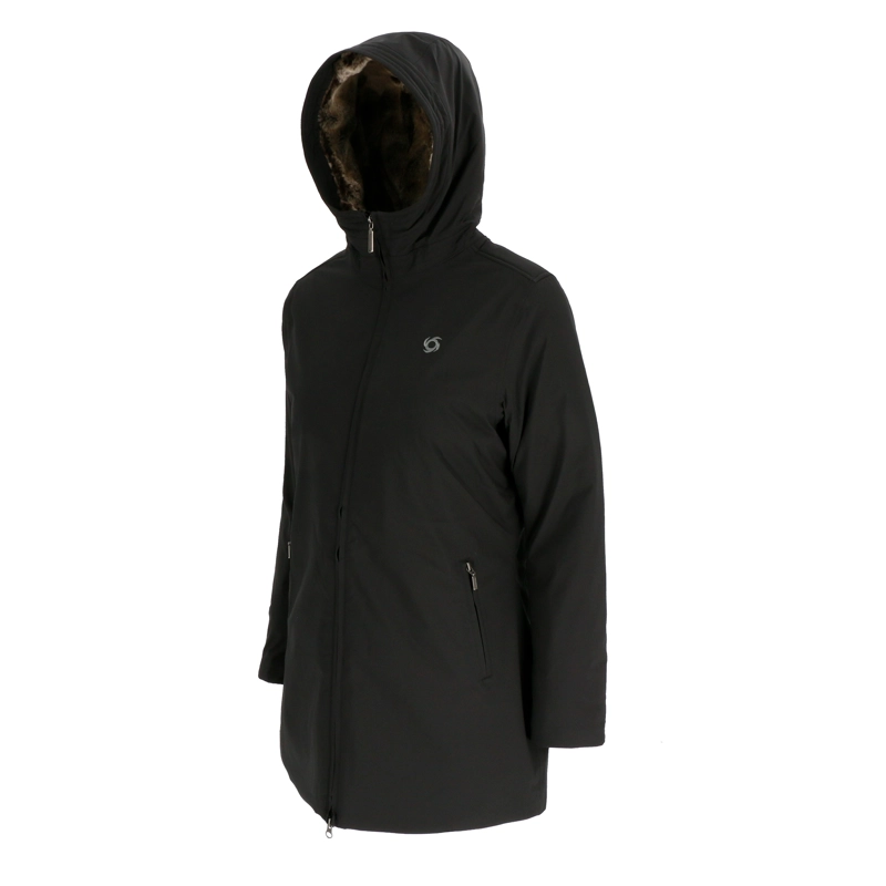 PARKA PLUMA AUSTRALIS MUJER DOITE NEGRO - 2