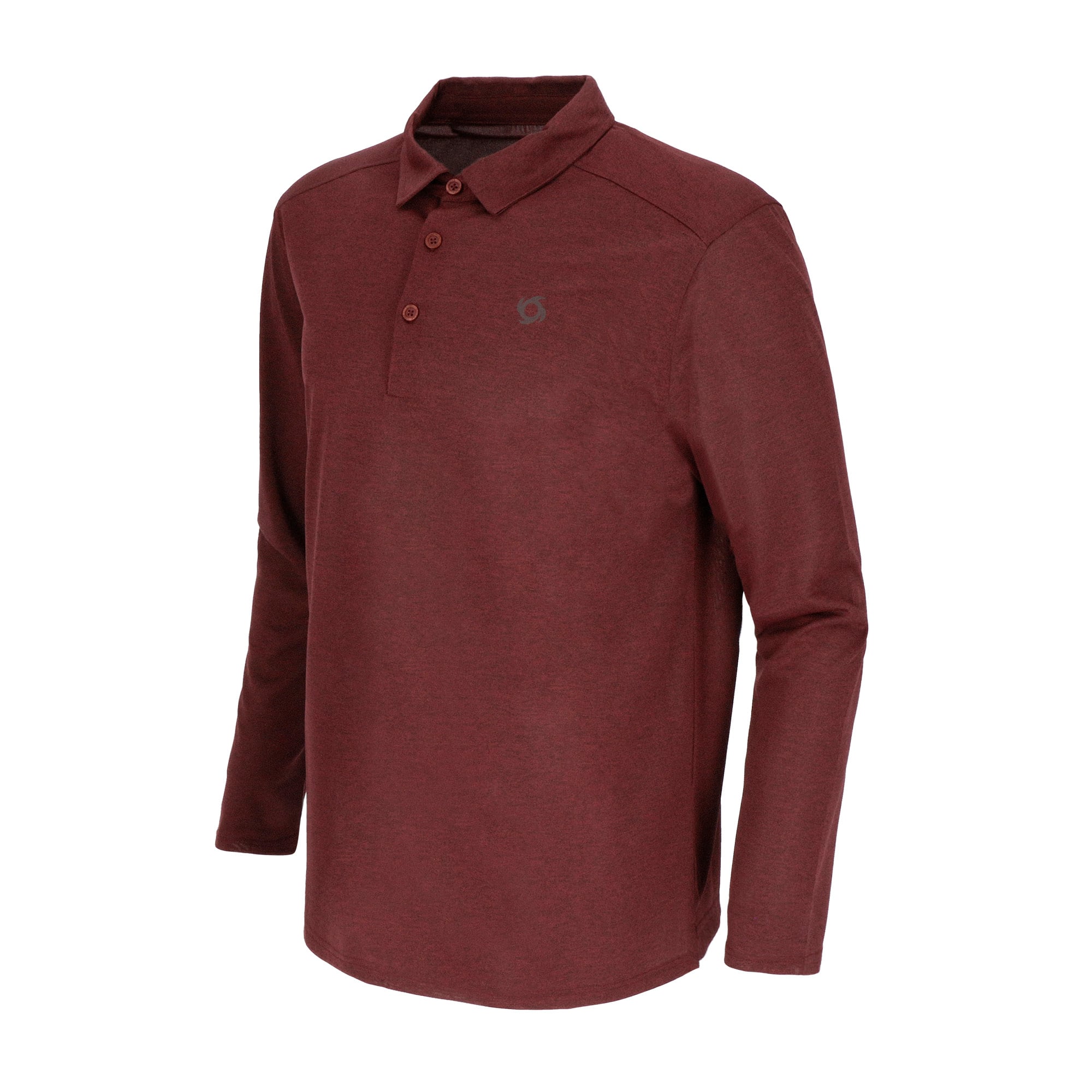 POLERA MANGA LARGA DEPORTIVA LAVA POLO ROJO HOMBRE DOITE - 2