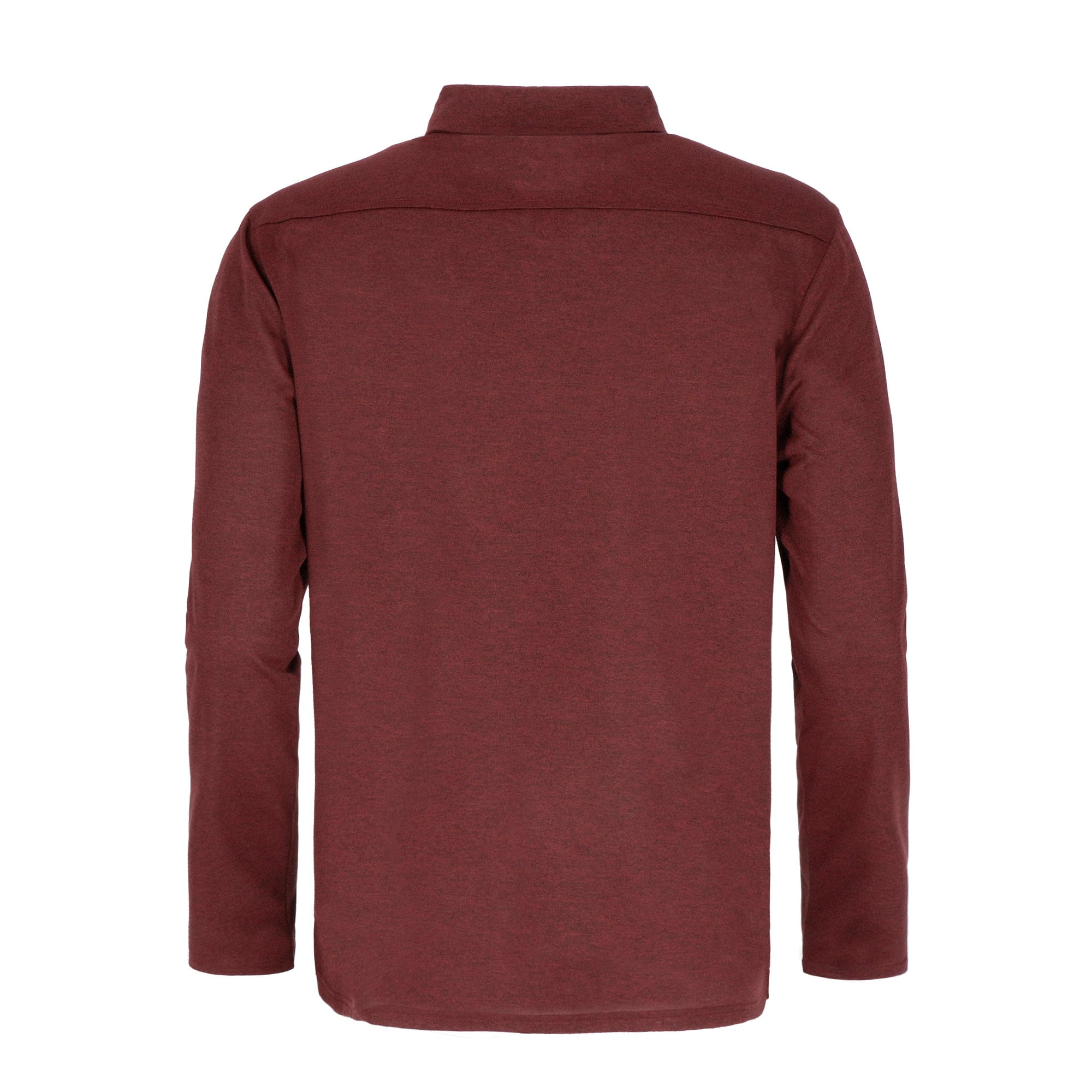 POLERA MANGA LARGA DEPORTIVA LAVA POLO ROJO HOMBRE DOITE - 3