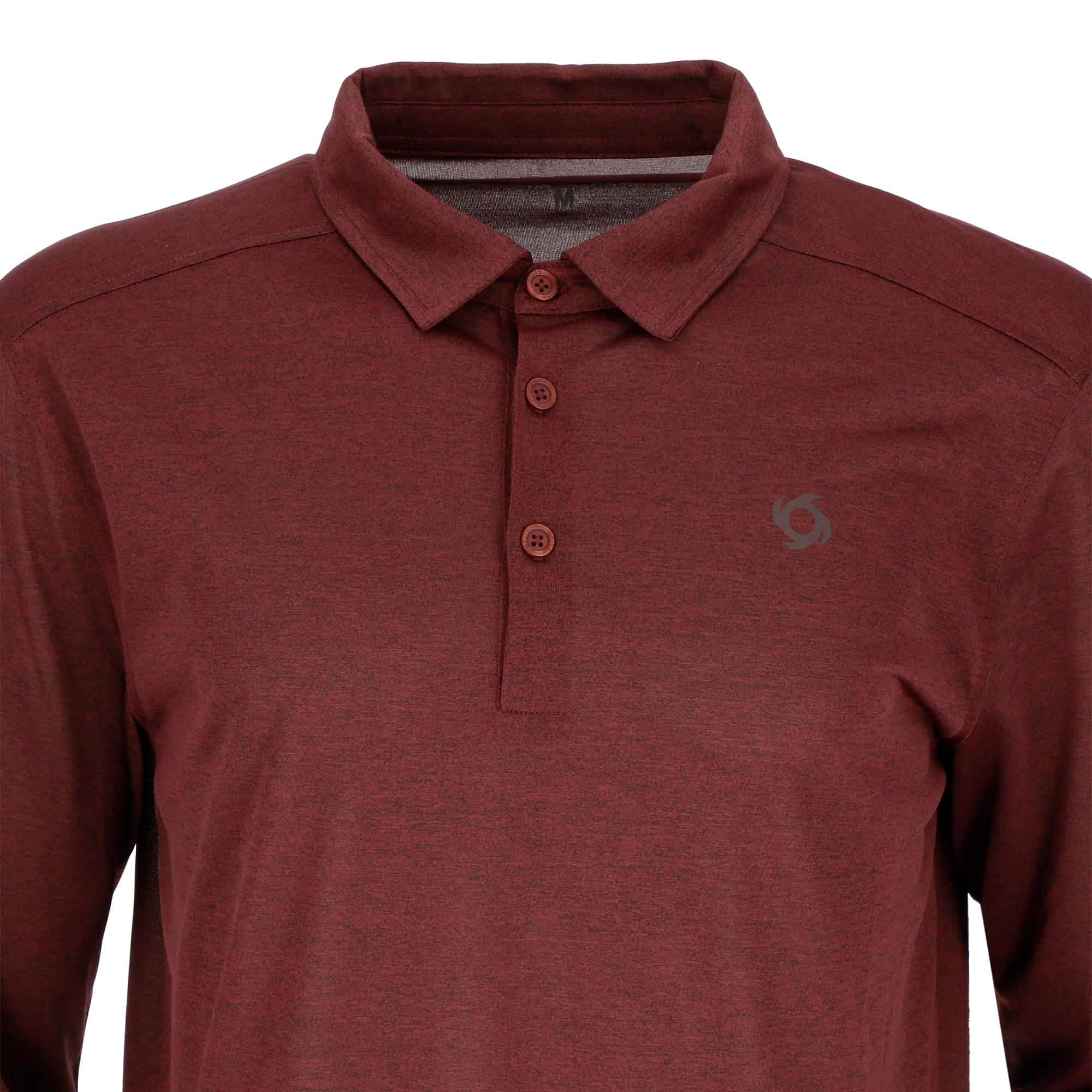 POLERA MANGA LARGA DEPORTIVA LAVA POLO ROJO HOMBRE DOITE - 4