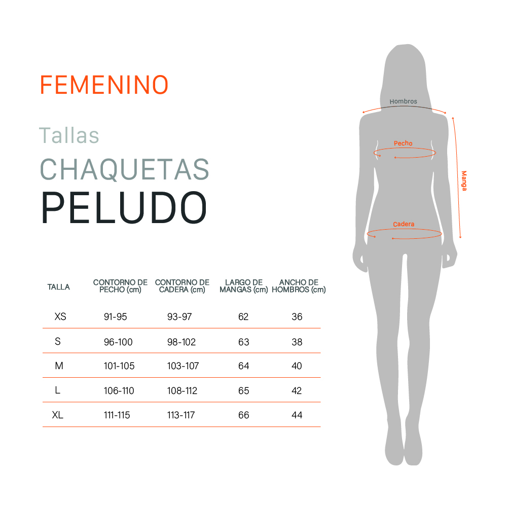PELUDO VISLAN NEGRO MUJER DOITE - 7