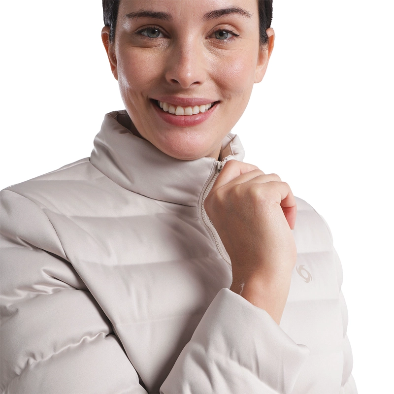 PARKA PLUMA AMORAK MUJER DOITE BEIGE - 8
