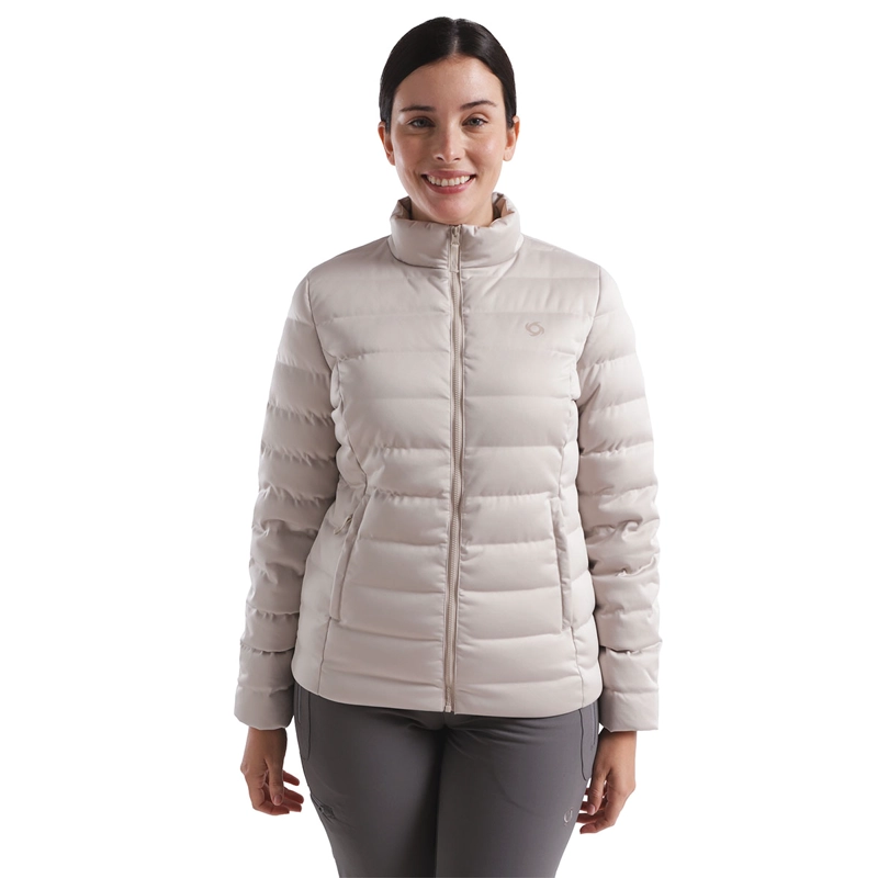PARKA PLUMA AMORAK MUJER DOITE BEIGE - 9