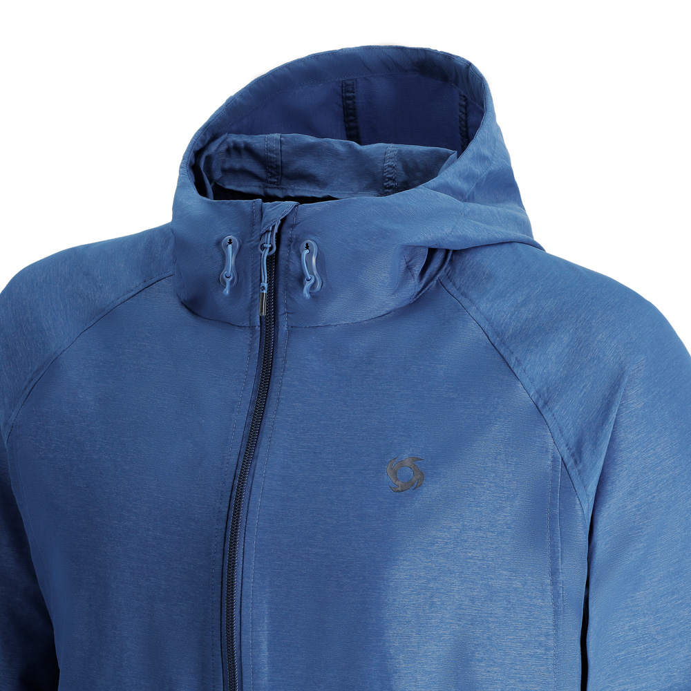 CHAQUETA CORTAVIENTO COMPASS HOMBRE AZUL DOITE - 4
