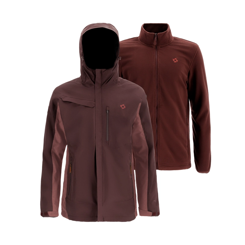 PARKA 3 EN 1 TERRANOVA HOMBRE DOITE BURDEO - 1