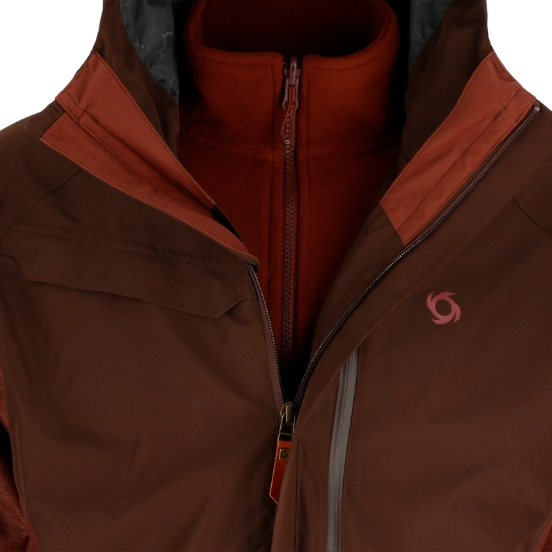 PARKA 3 EN 1 TERRANOVA HOMBRE DOITE BURDEO - 7