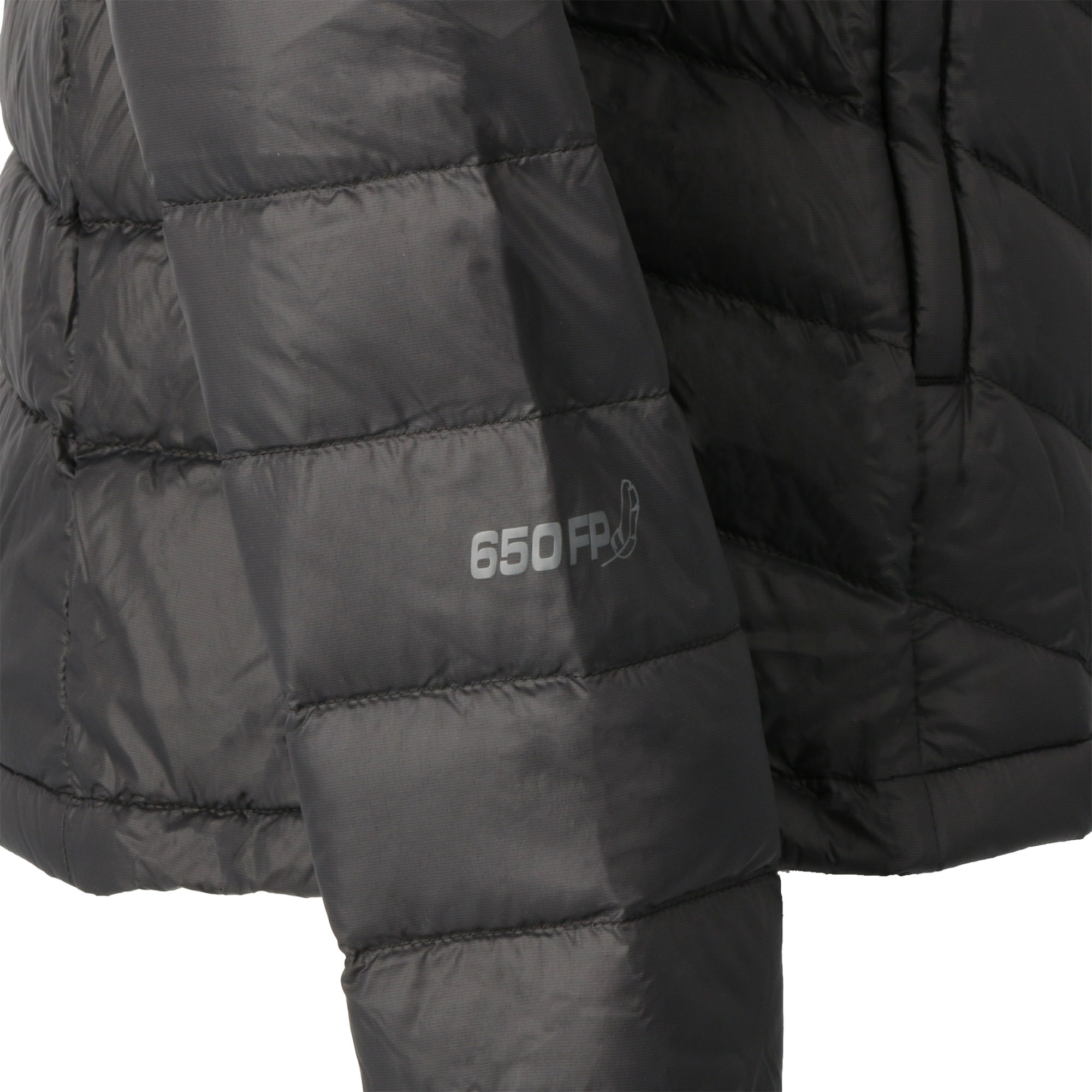 PARKA PLUMA EBONI NEGRO MUJER DOITE - 5