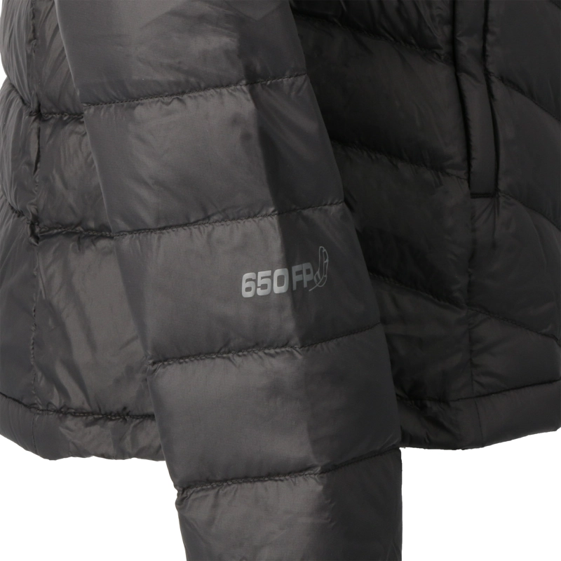 PARKA PLUMA EBONI MUJER DOITE NEGRO - 5
