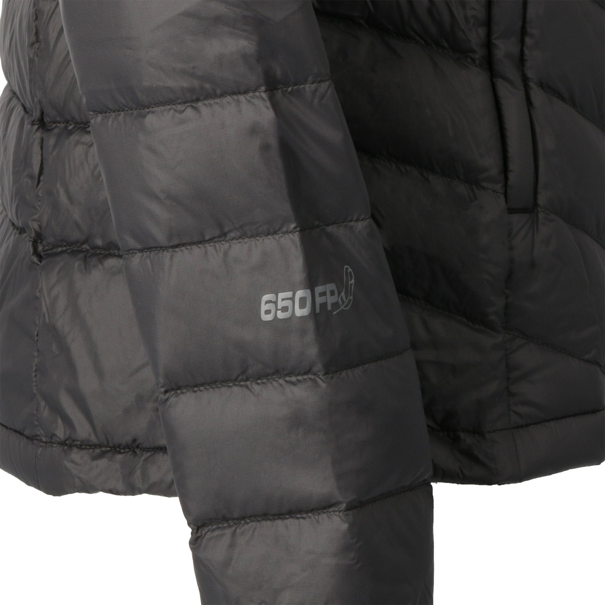 PARKA PLUMA EBONI NEGRO MUJER DOITE - 5