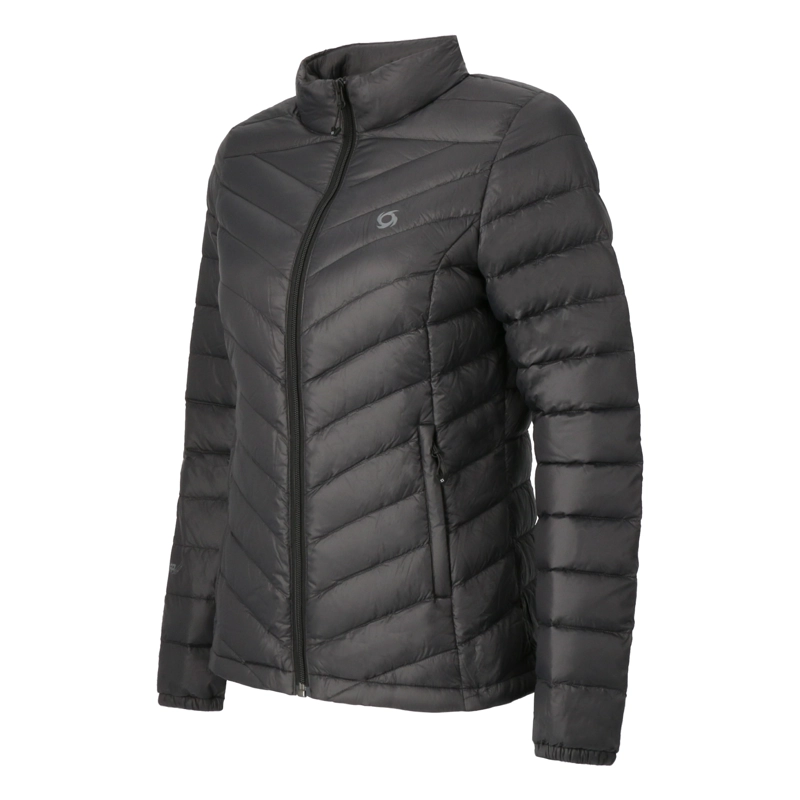PARKA PLUMA EBONI MUJER DOITE NEGRO - 9