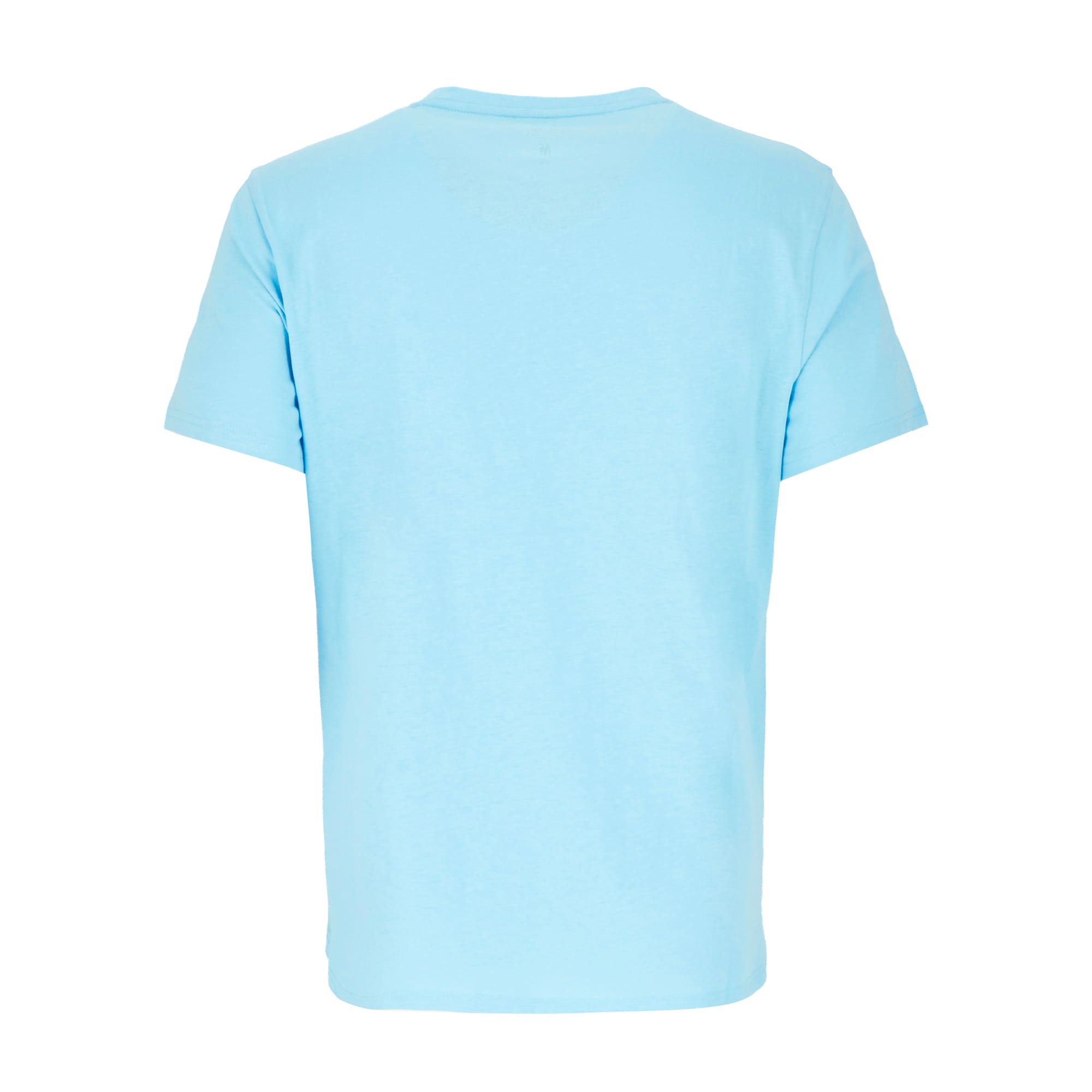 POLERA MANGA CORTA CIRCLES HOMBRE CELESTE DOITE - 3