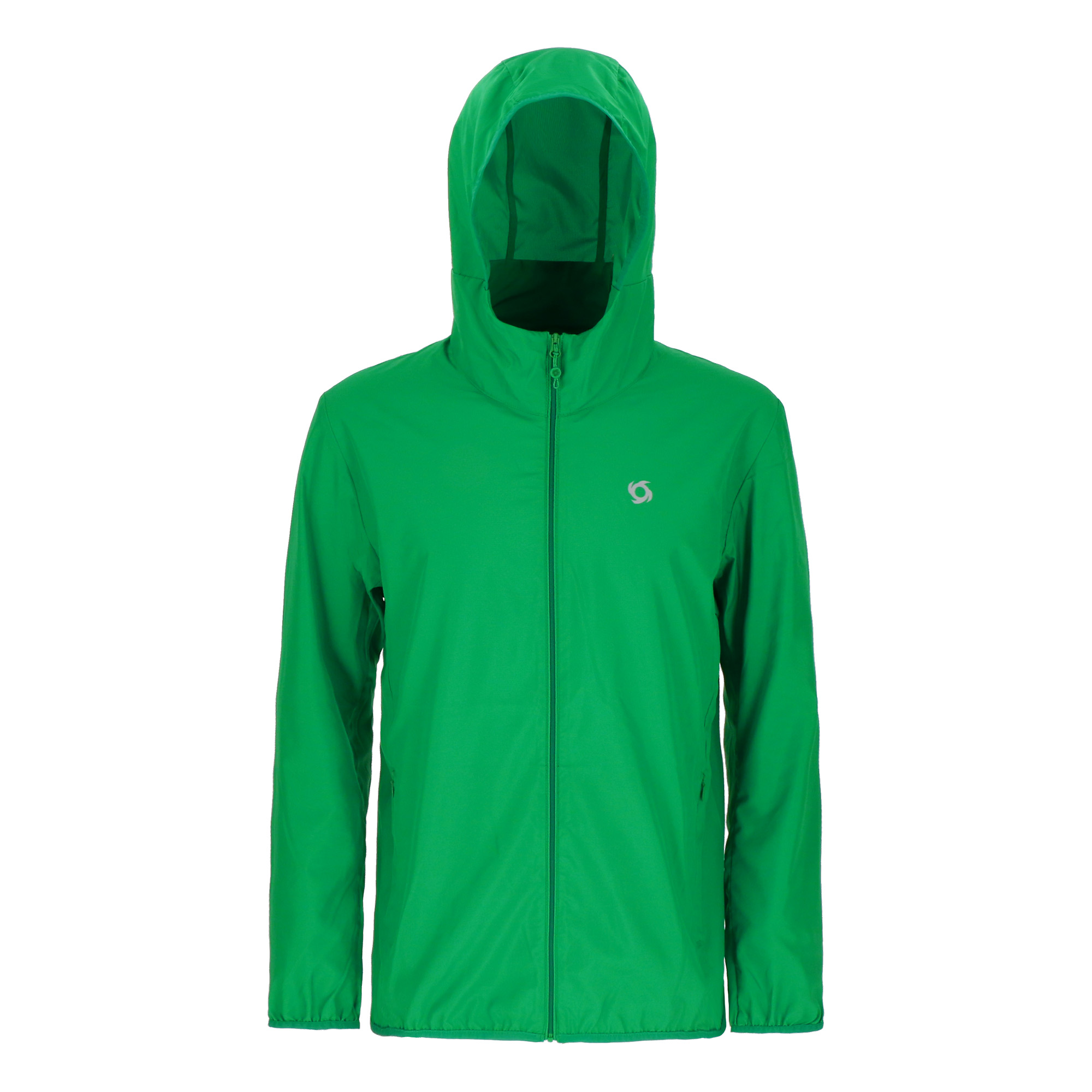 CHAQUETA COMPACTABLE AIRJKT HOODIE HOMBRE VERDE DOITE - 1