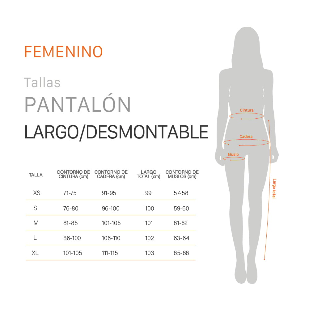 PANTALON IMPERMEABLE CYCLON NEGRO MUJER DOITE - 6