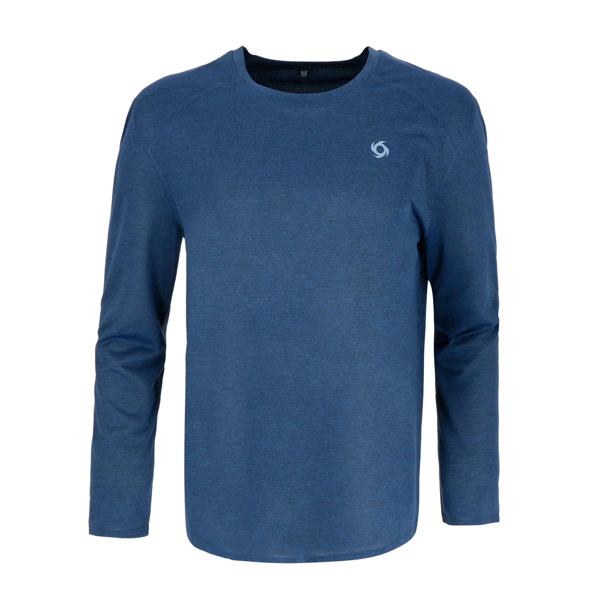 POLERA MANGA LARGA DEPORTIVA LAVA HOMBRE AZUL MARINO DOITE - 1