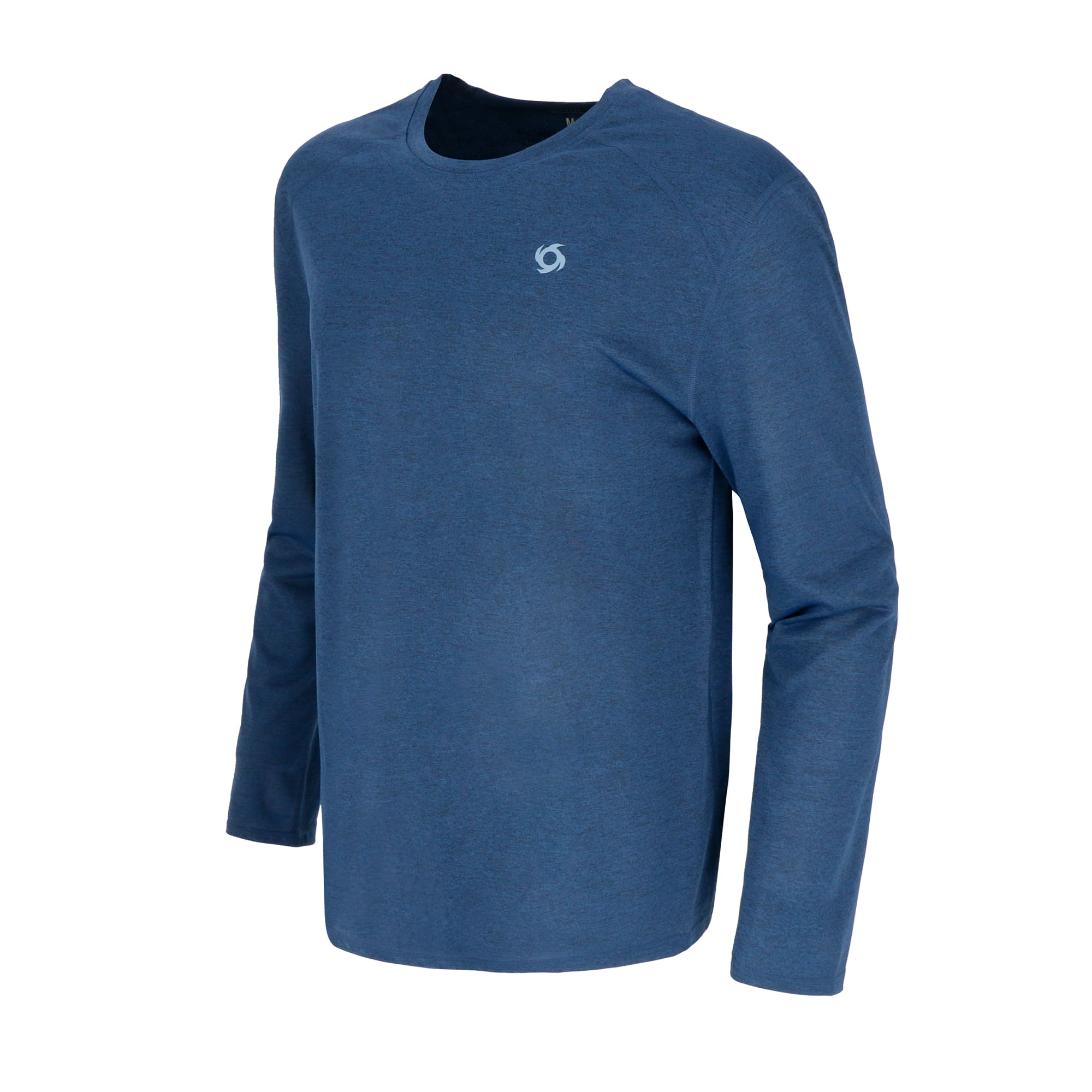 POLERA MANGA LARGA DEPORTIVA LAVA HOMBRE AZUL MARINO DOITE - 2
