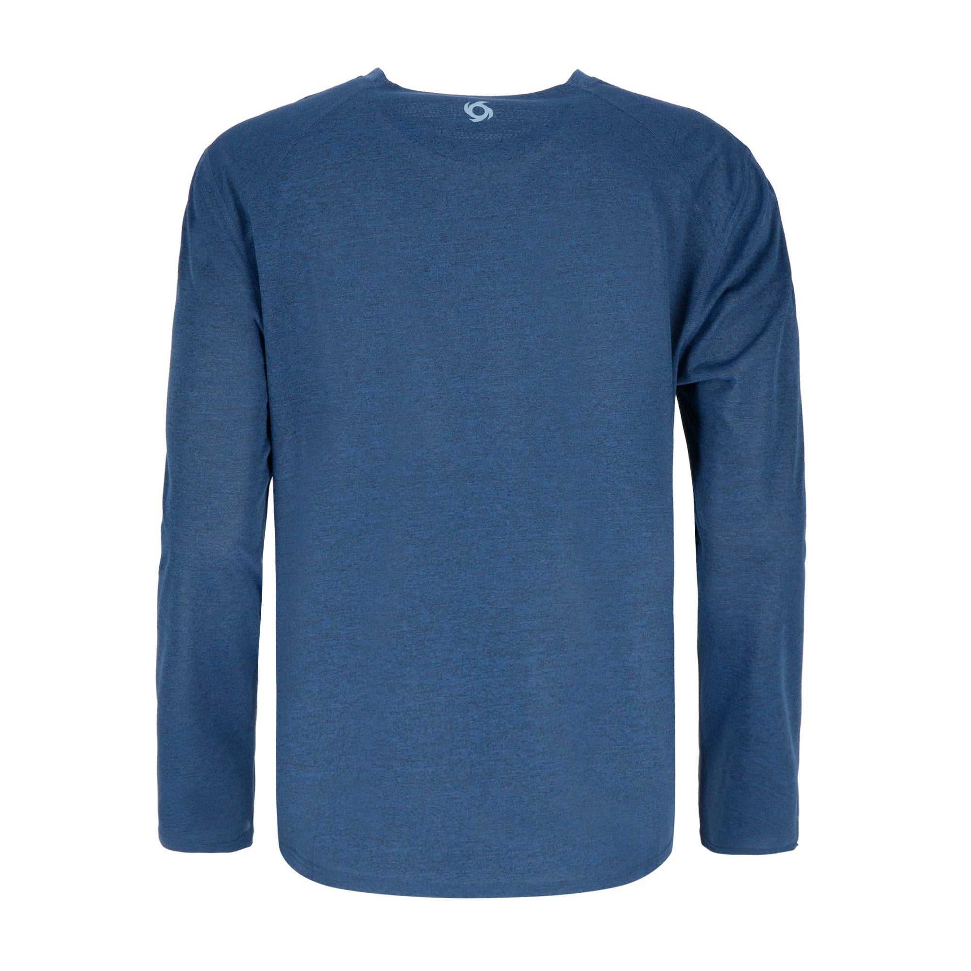 POLERA MANGA LARGA DEPORTIVA LAVA HOMBRE AZUL MARINO DOITE - 3