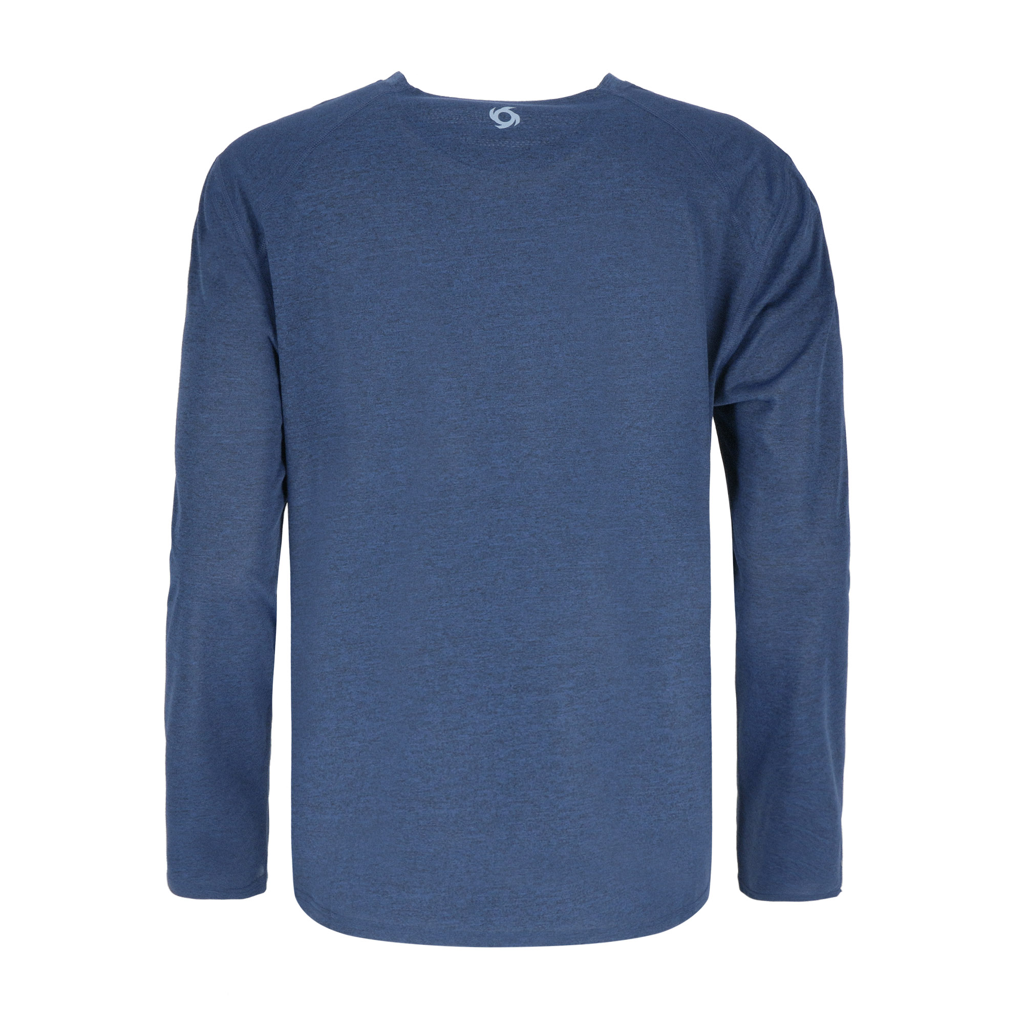 POLERA MANGA LARGA DEPORTIVA LAVA HOMBRE AZUL MARINO DOITE - 3