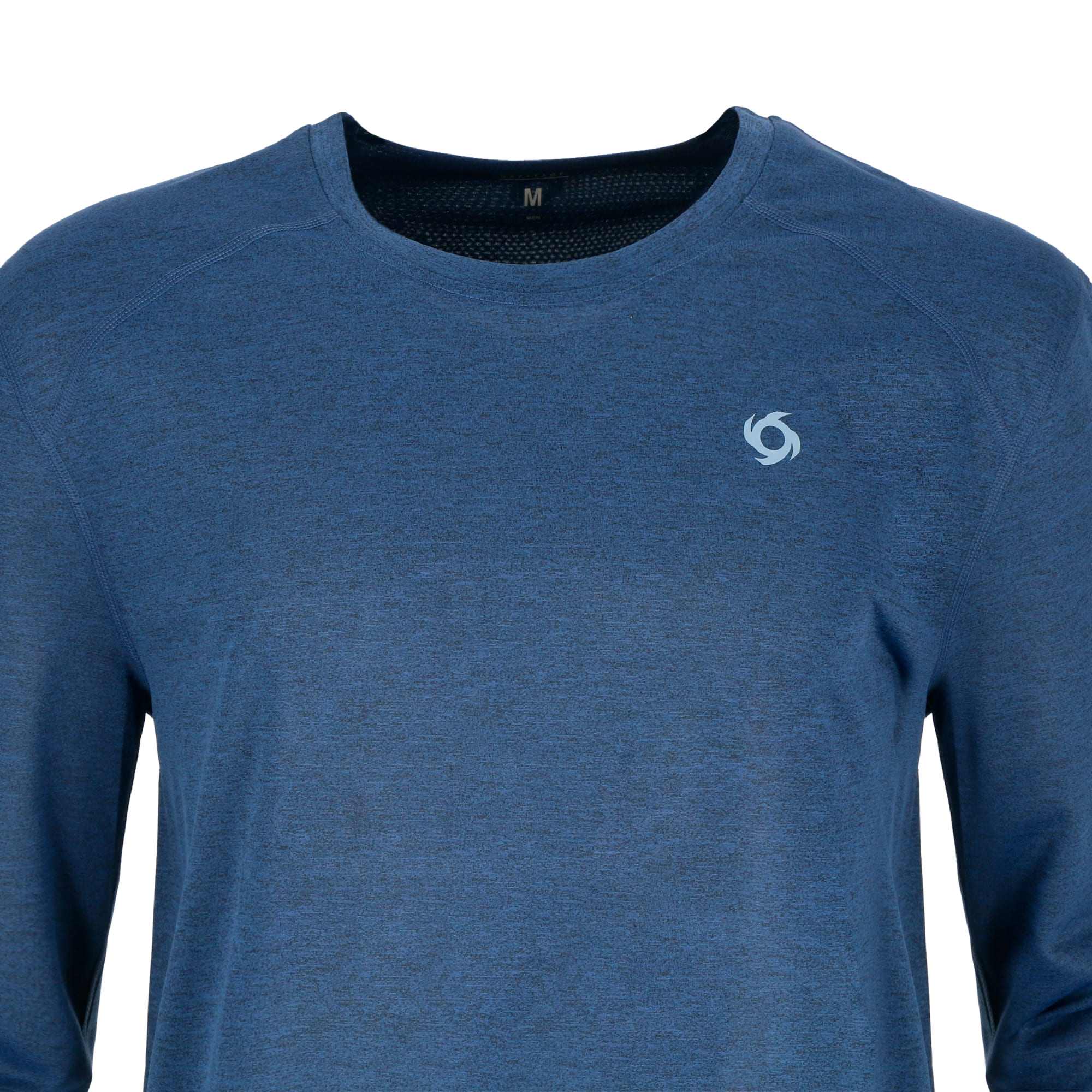 POLERA MANGA LARGA DEPORTIVA LAVA HOMBRE AZUL MARINO DOITE - 4